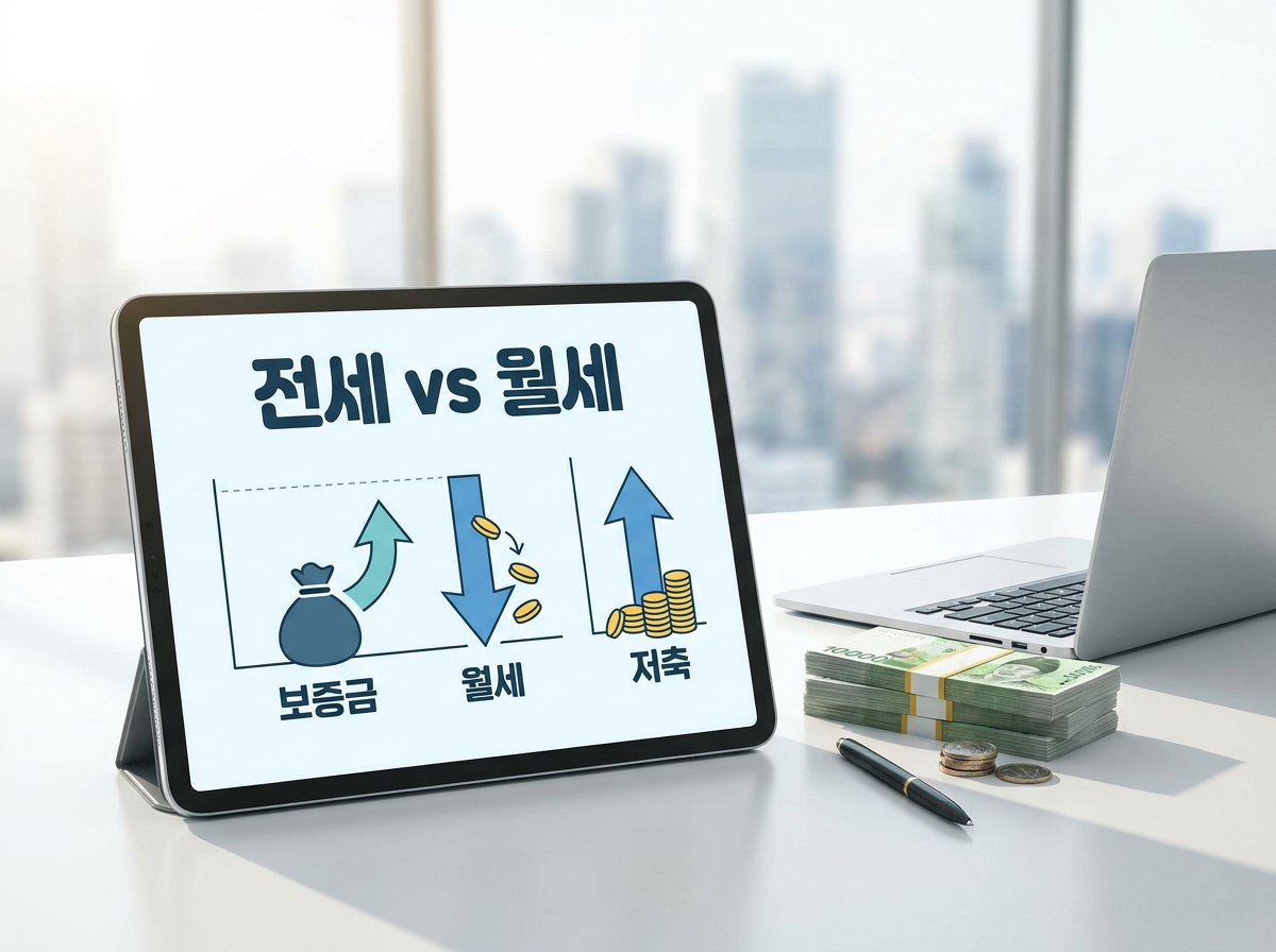 전세 vs 월세 완벽 비교: 2026년 어떤 선택이 당신의 돈을 더 아낄까?